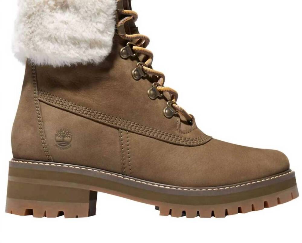 NEW TIMBERLAND women's courmayeur boot in olive nubuck